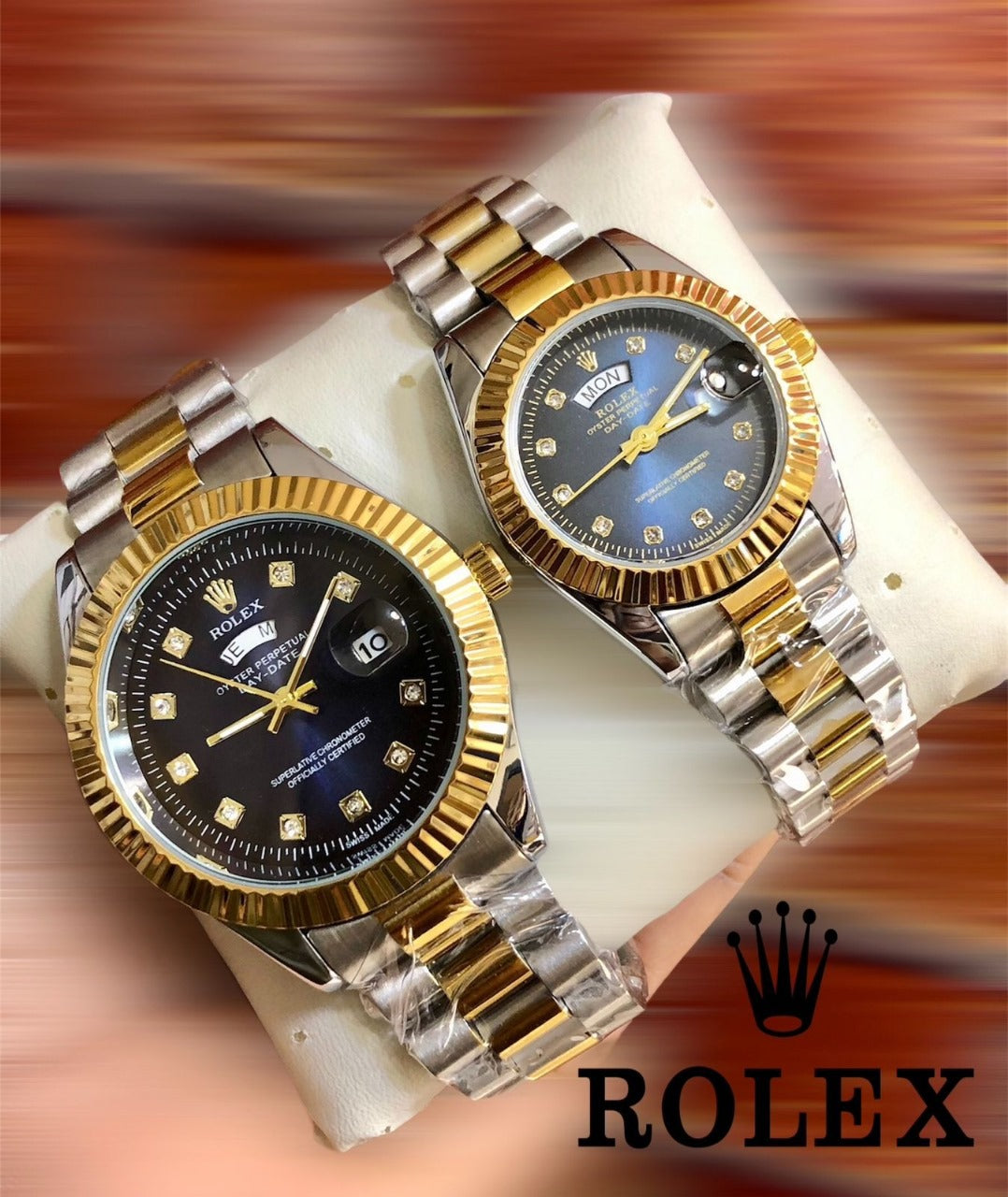 Luxury Couple Watch ➕ Free Box ➕ Free Delivery  🎁
