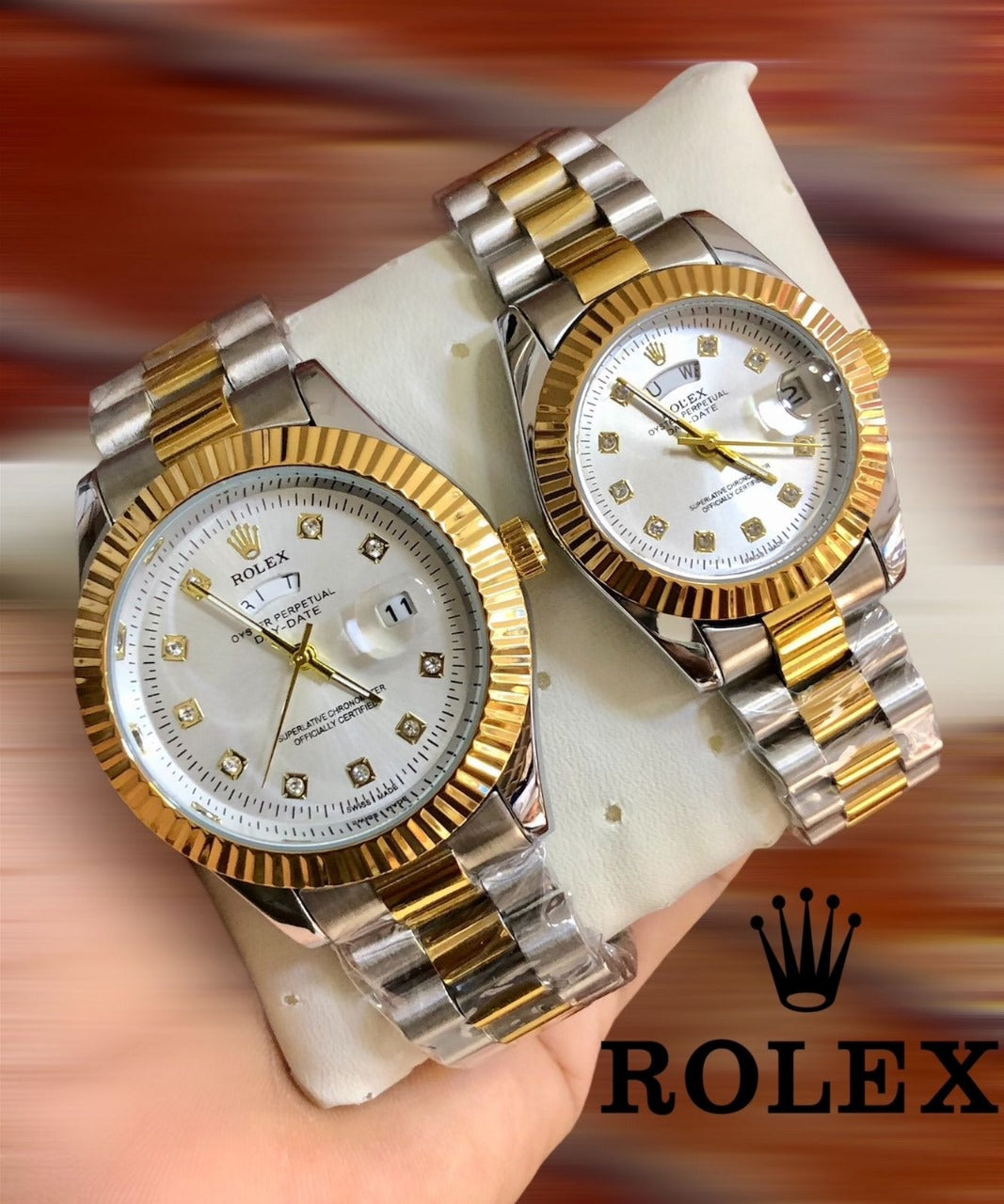 Luxury Couple Watch ➕ Free Box ➕ Free Delivery  🎁