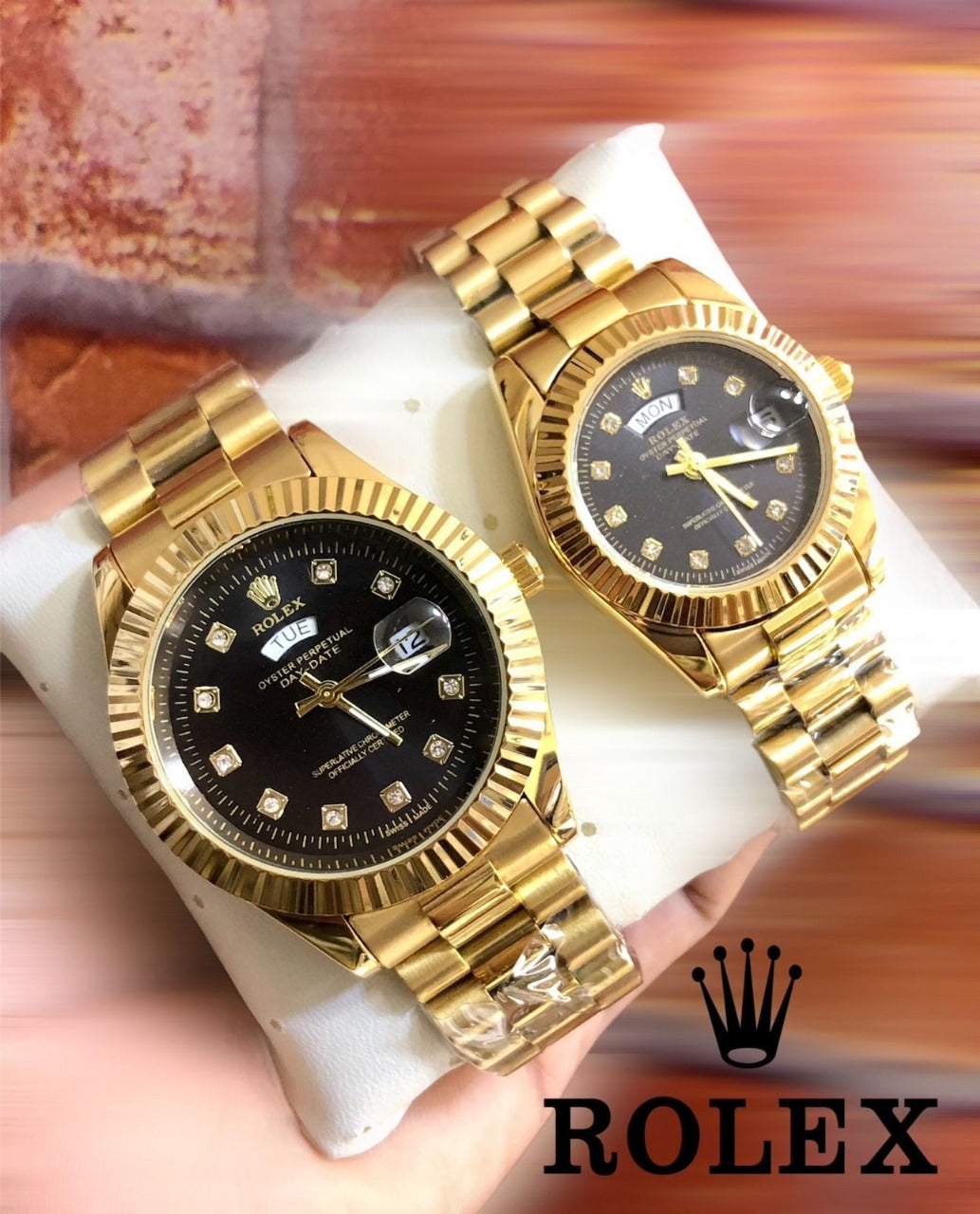 Luxury Couple Watch ➕ Free Box ➕ Free Delivery  🎁