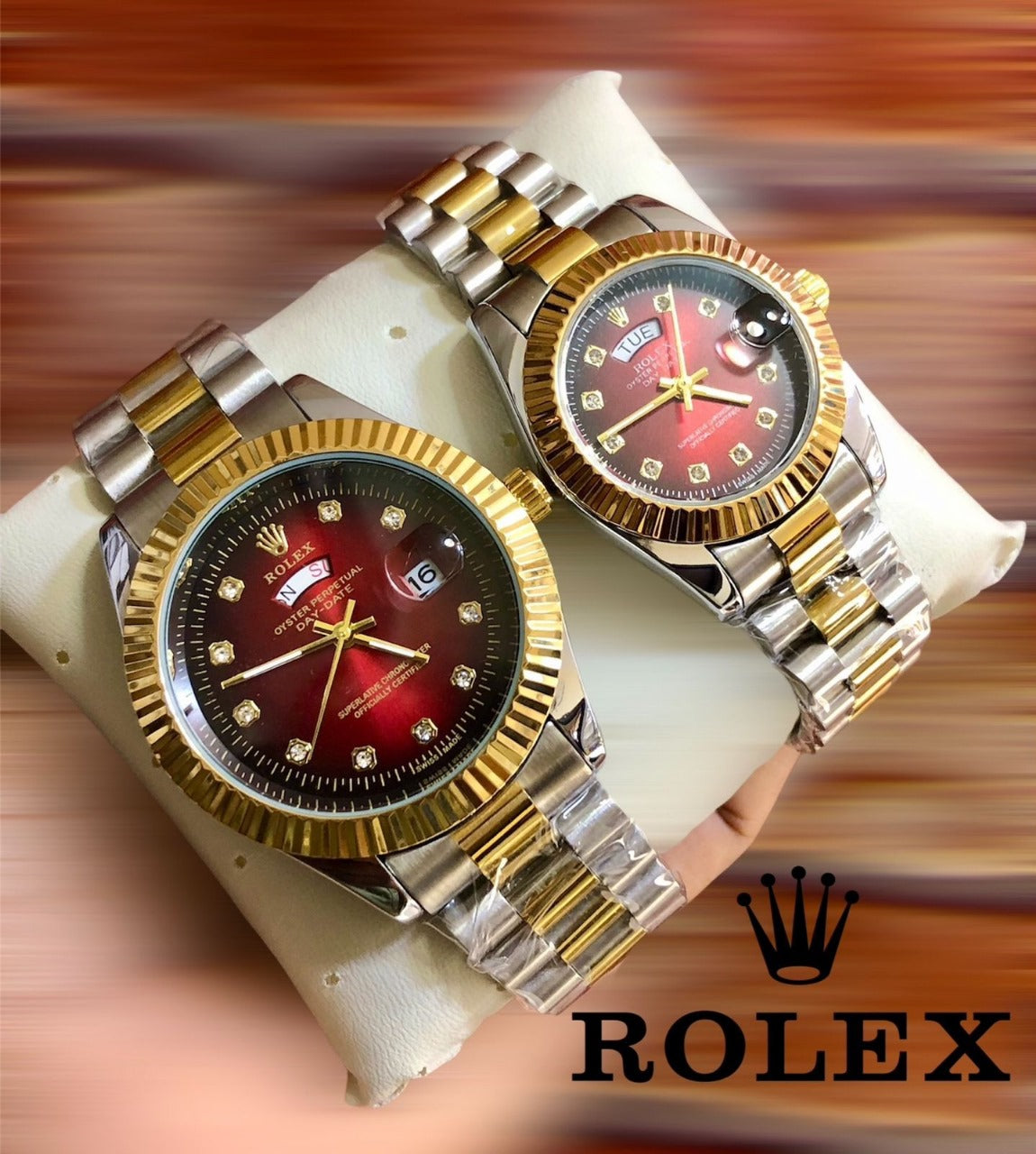 Luxury Couple Watch ➕ Free Box ➕ Free Delivery  🎁