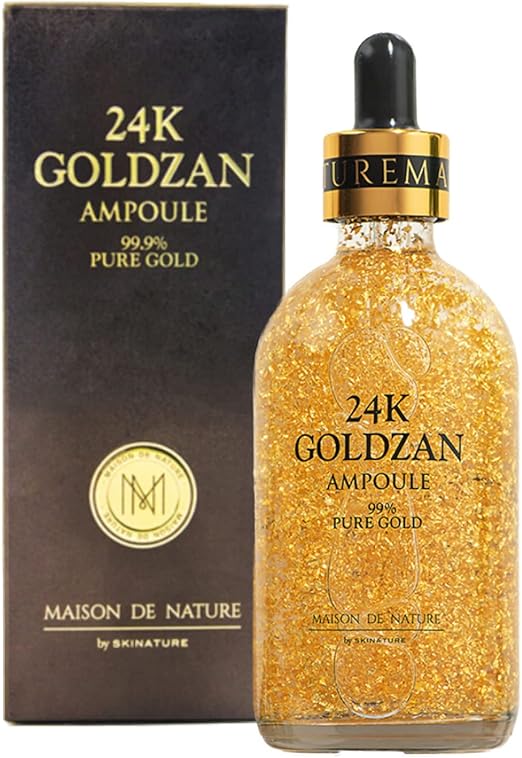 24k GOLDZAN AMPOULE 99.9% Pure Gold Serum