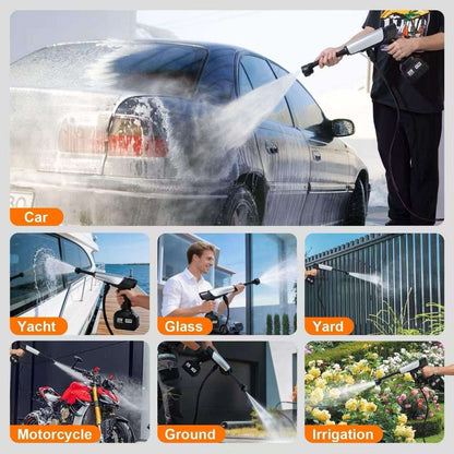 Cordless Pressure Washer Battery Powered /غسالة ضغط لاسلكية تعمل بالبطارية