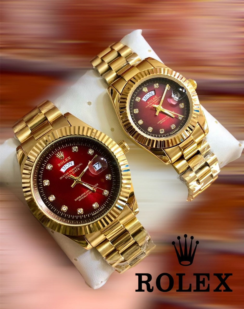 Luxury Couple Watch ➕ Free Box ➕ Free Delivery  🎁
