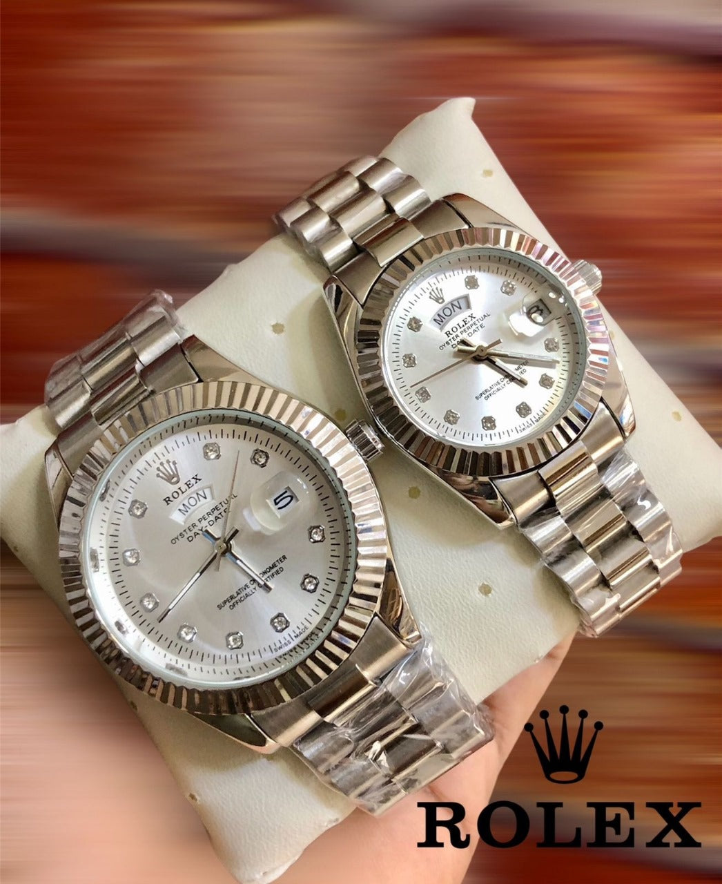 Luxury Couple Watch ➕ Free Box ➕ Free Delivery  🎁