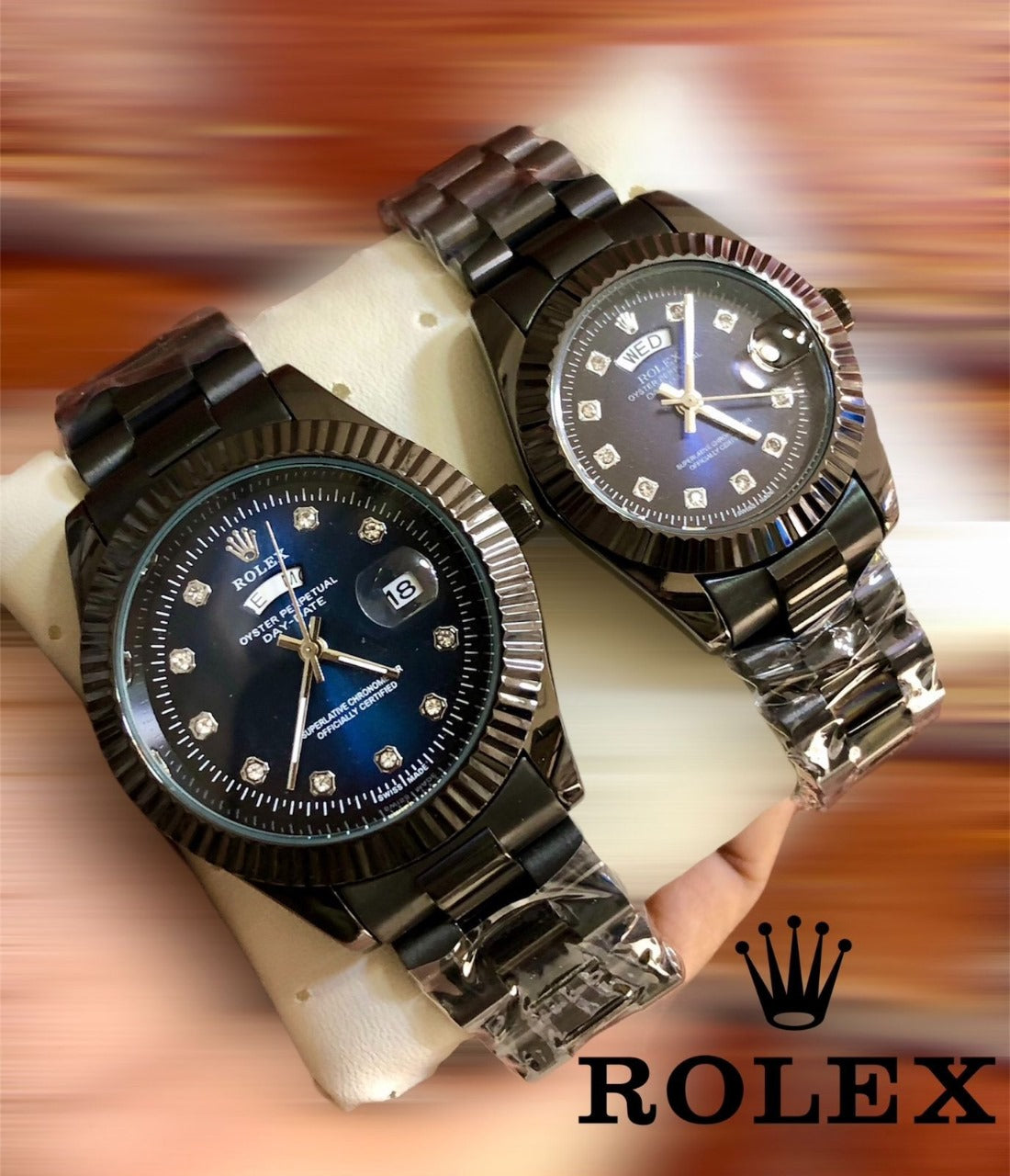 Luxury Couple Watch ➕ Free Box ➕ Free Delivery  🎁