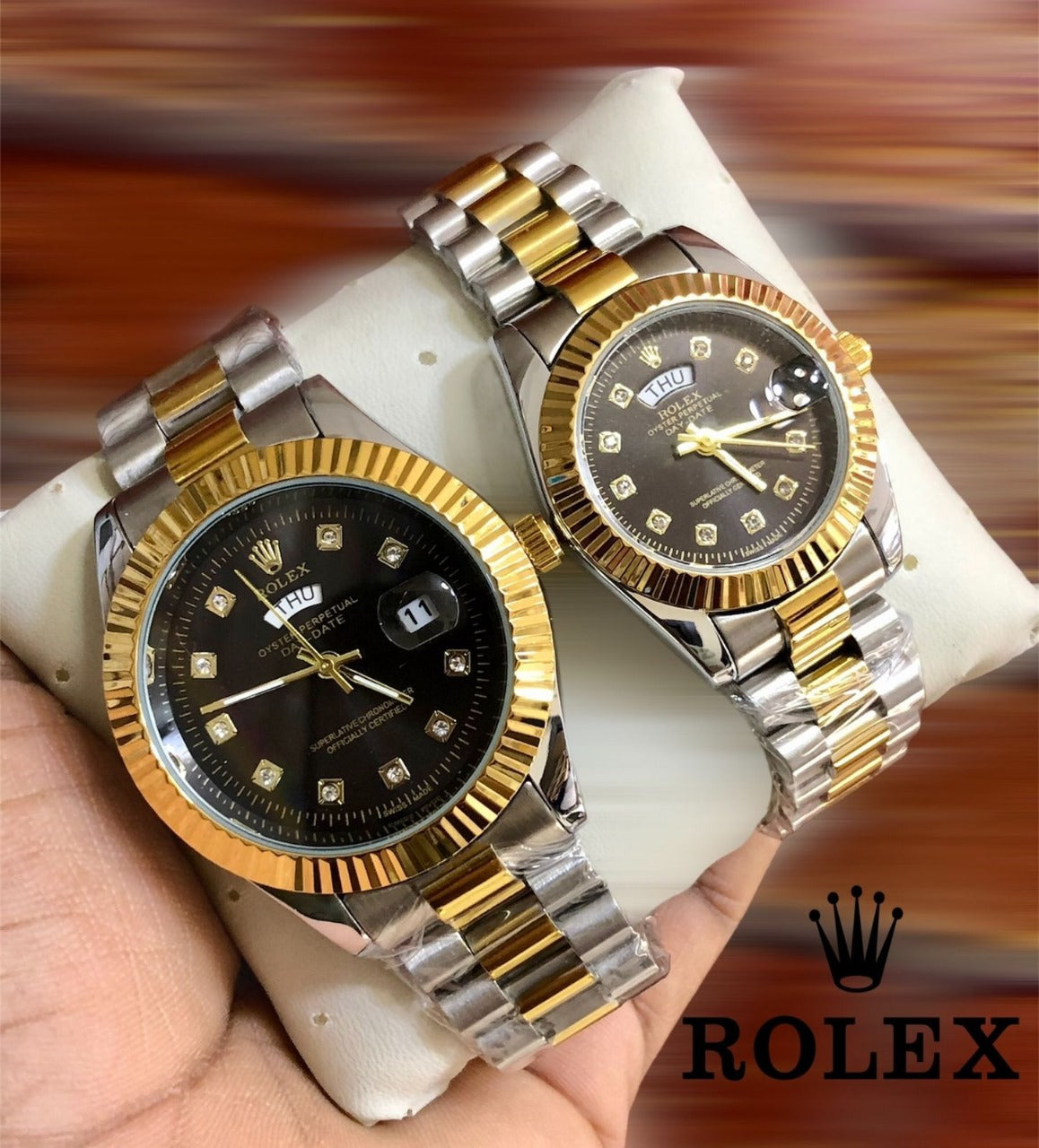 Luxury Couple Watch ➕ Free Box ➕ Free Delivery  🎁