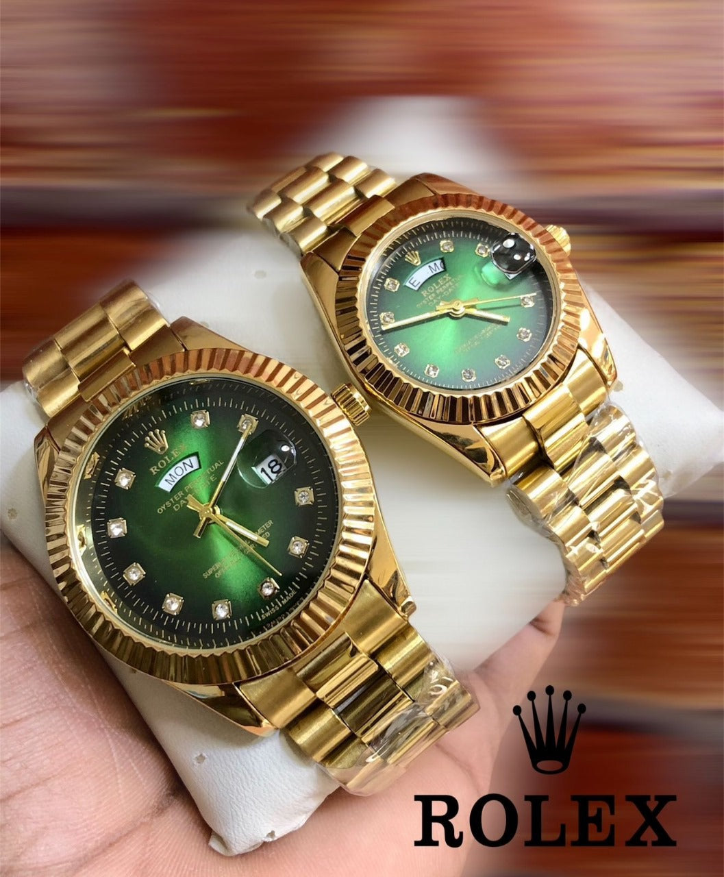 Luxury Couple Watch ➕ Free Box ➕ Free Delivery  🎁