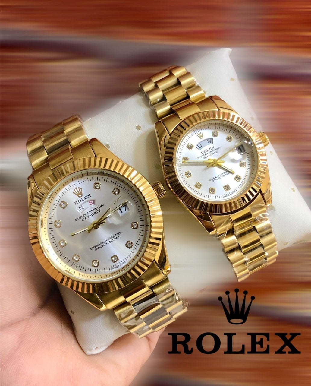Luxury Couple Watch ➕ Free Box ➕ Free Delivery  🎁